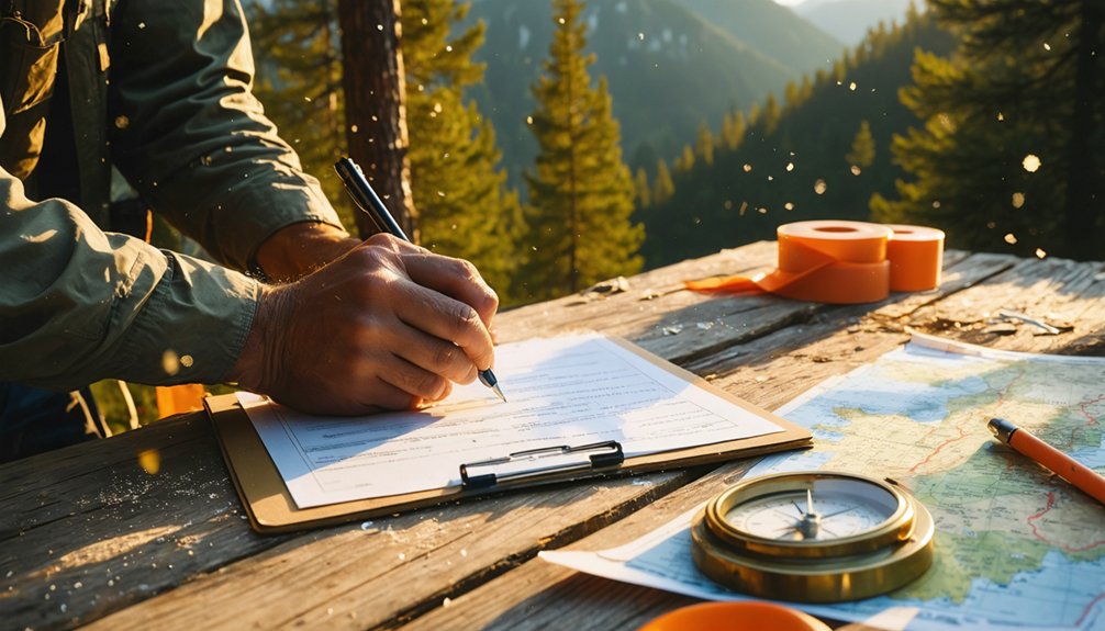 preparing legal mining claim