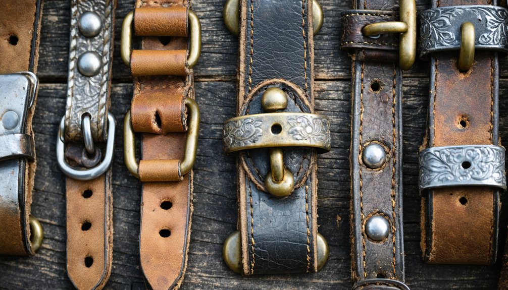 proper clasp placement and fastening