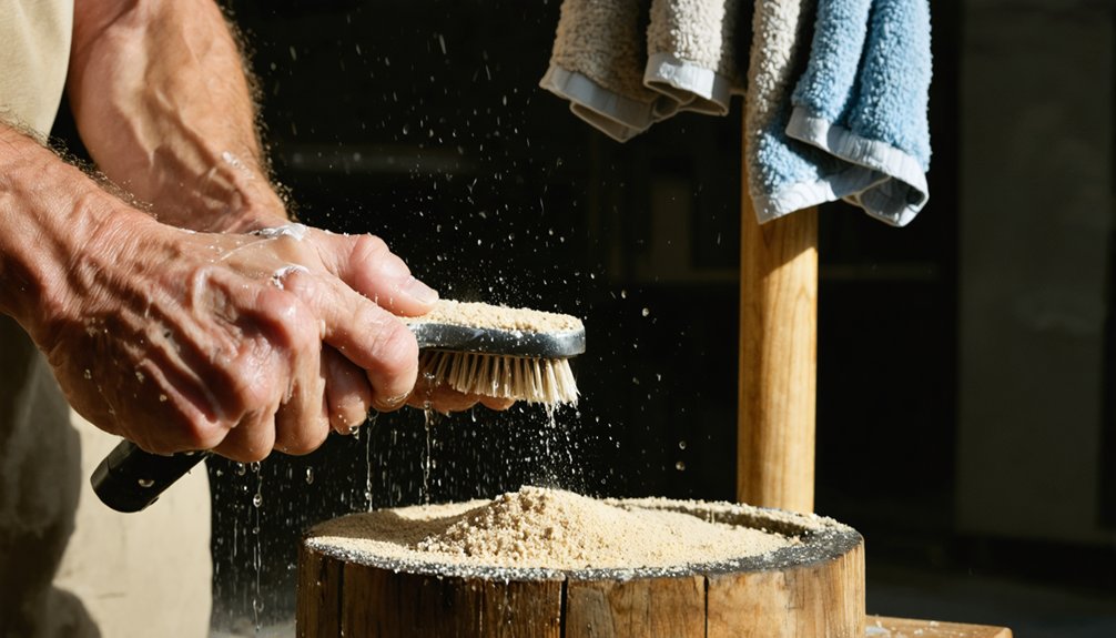 proper drying and storage