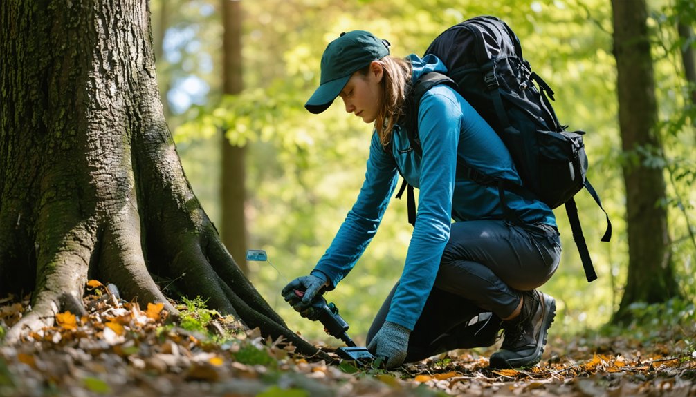 proper metal detecting techniques