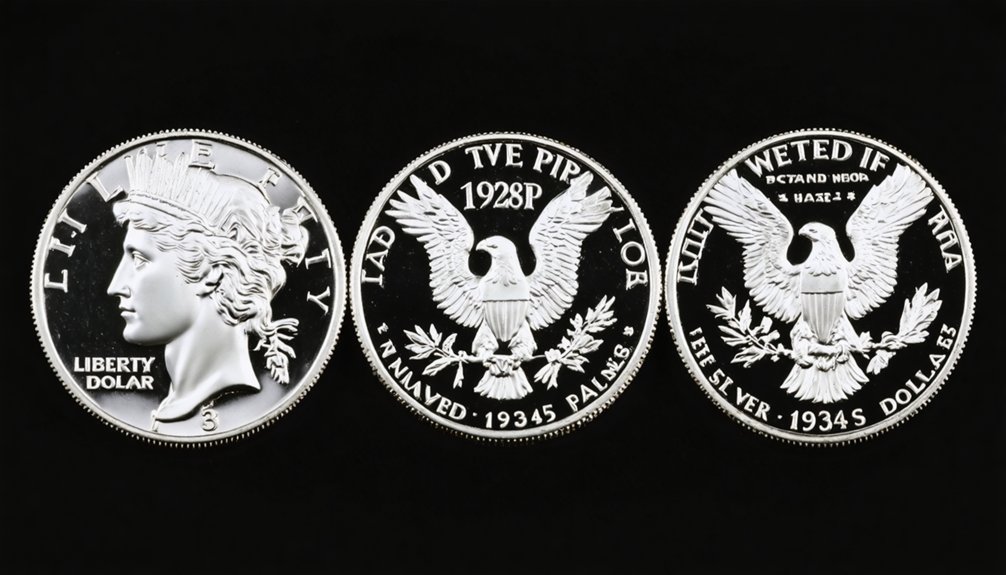 rare peace dollar variations