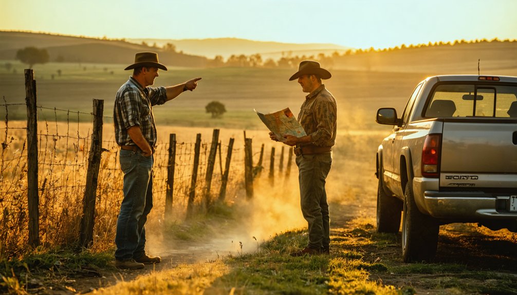 requesting access from landowners