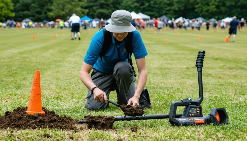 responsible rally digging etiquette