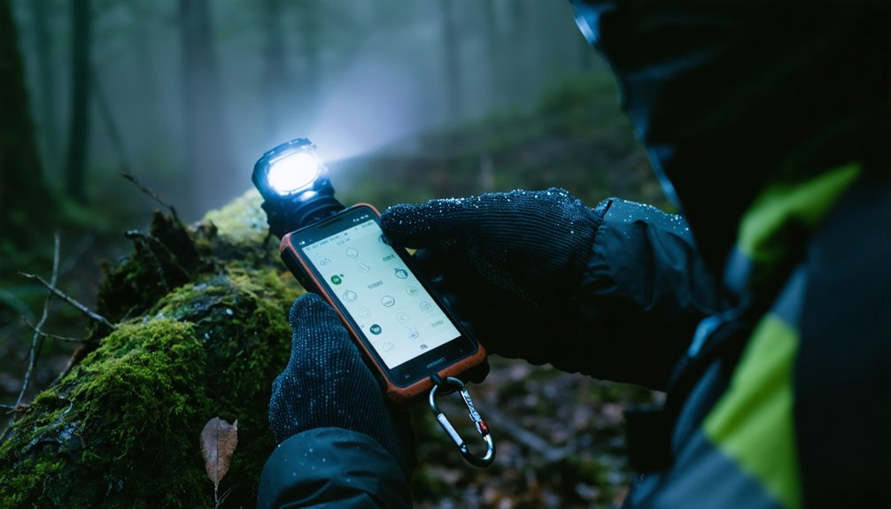 safe nighttime geocaching excursions
