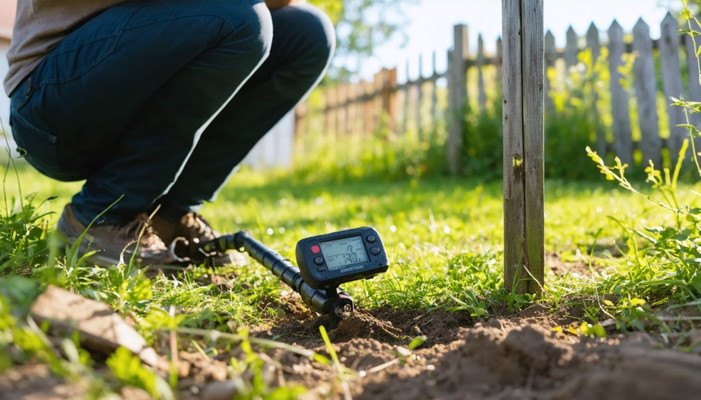 searching for hidden valuables