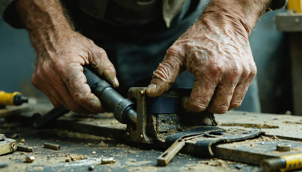 securely attach pinpointer mount