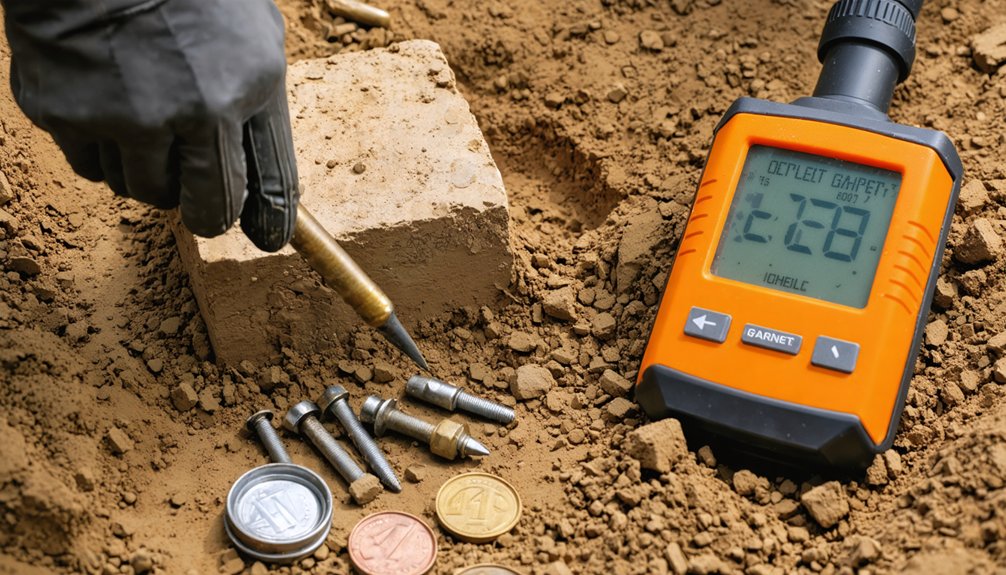 selective metal detection calibration