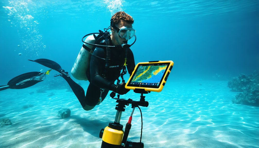 sonar assisted metal detection efficiency