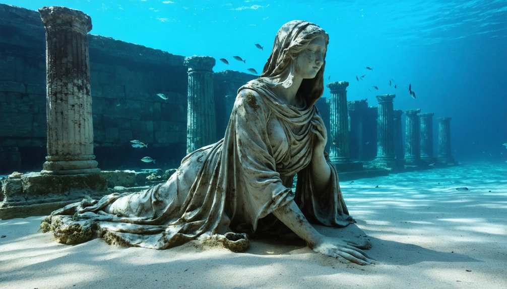 submerged egyptian monumental discoveries