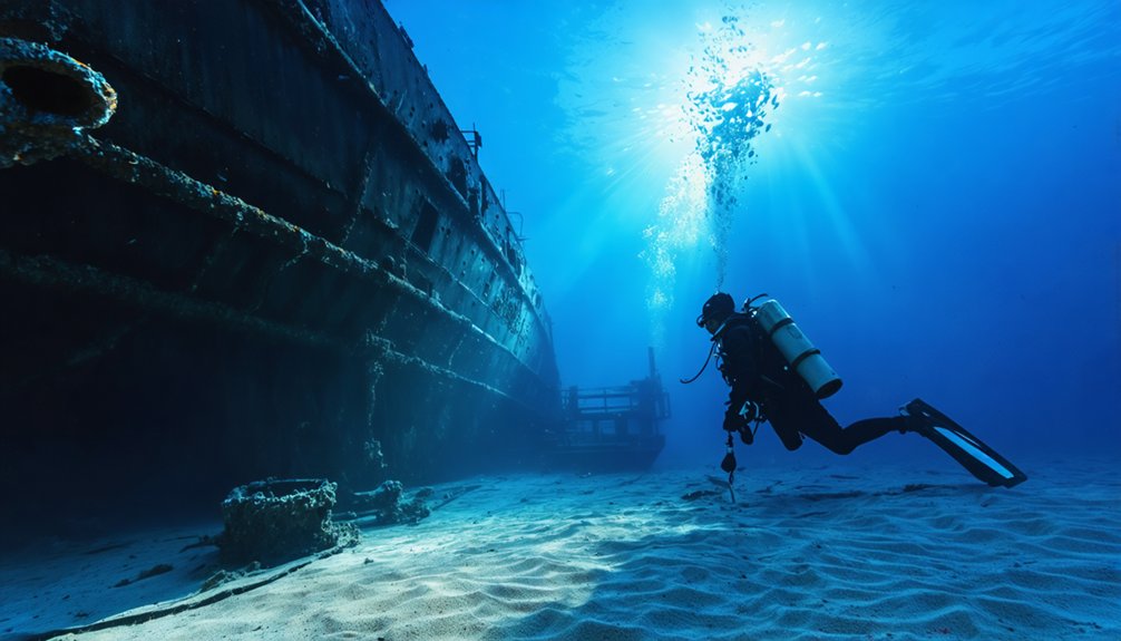 sunken ship disaster reef