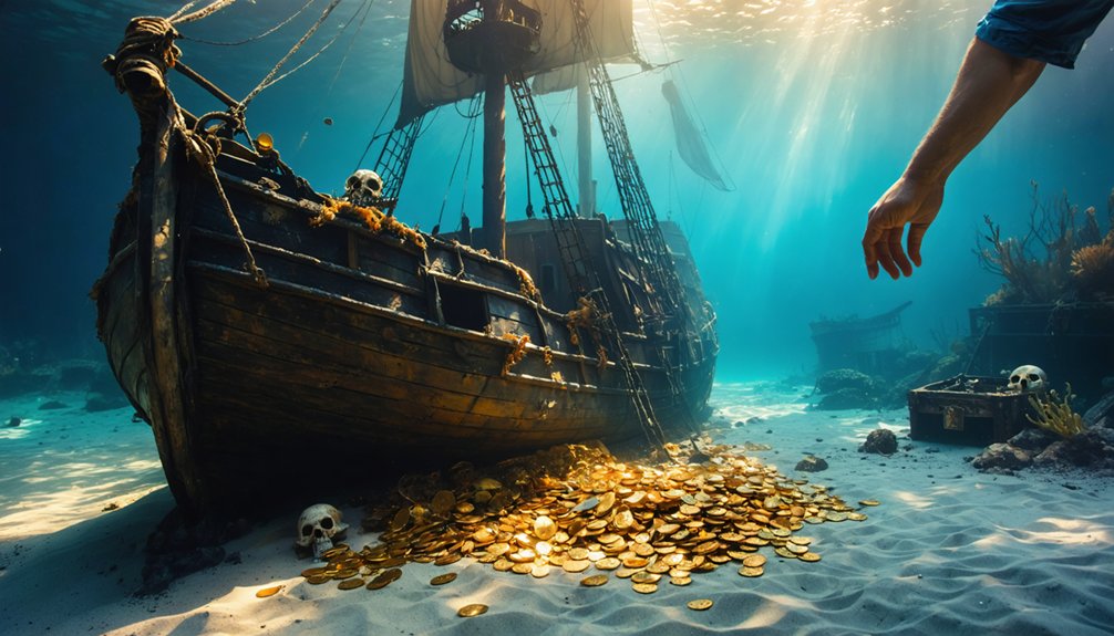 sunken ships hidden treasures