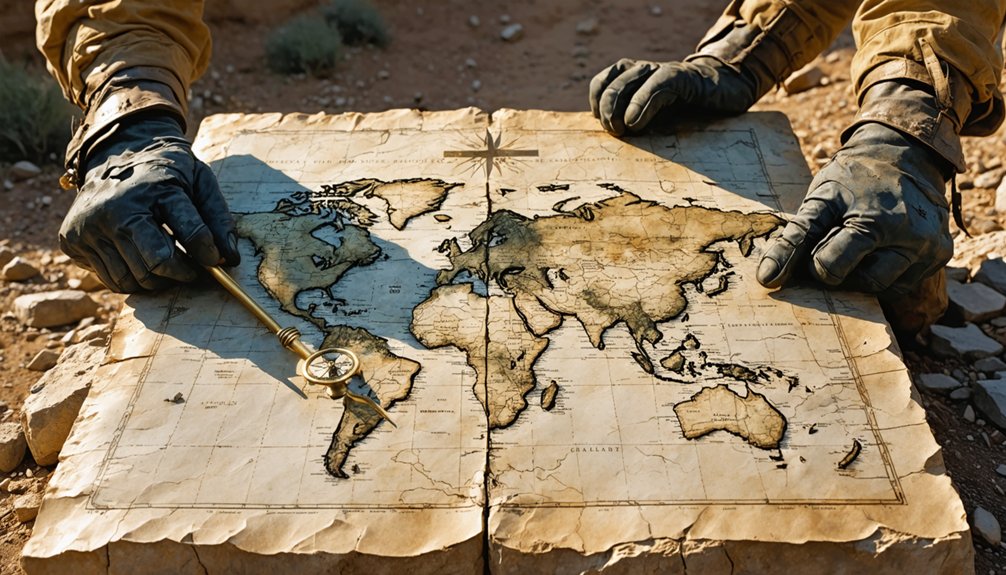 systematic rock navigation markers