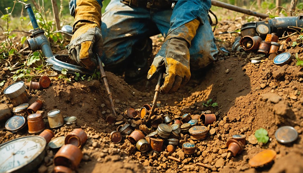 target specific trash discrimination