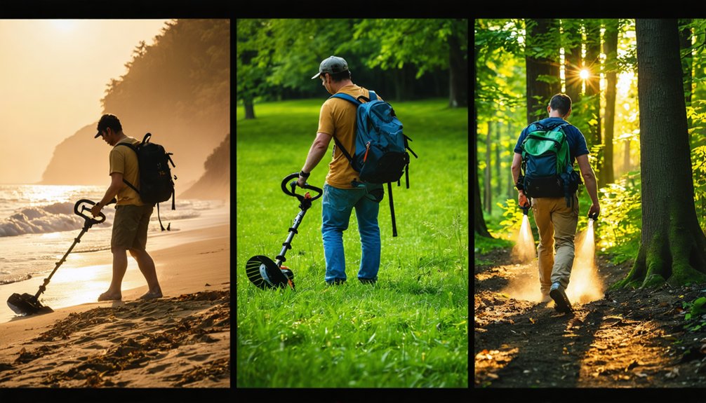 terrain specific metal detecting strategies