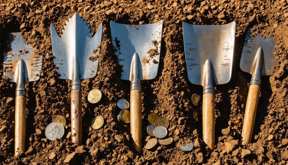 top metal detecting shovels