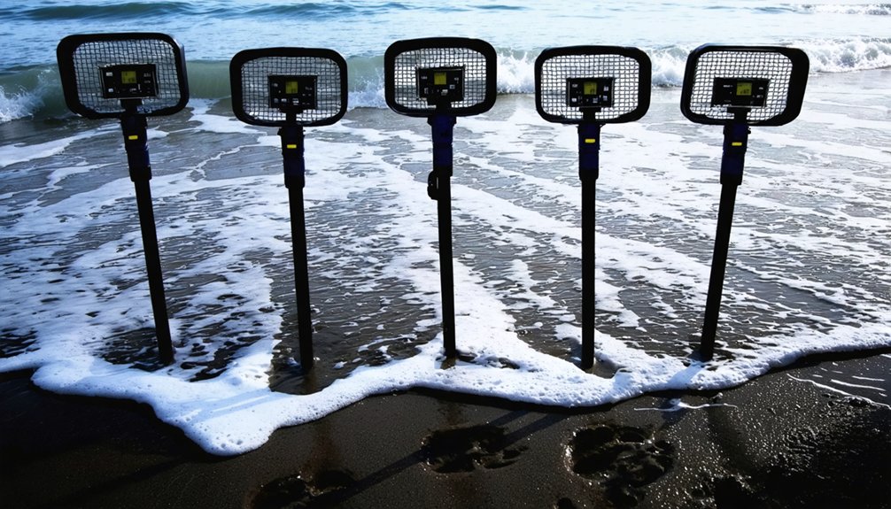 top wet sand detectors