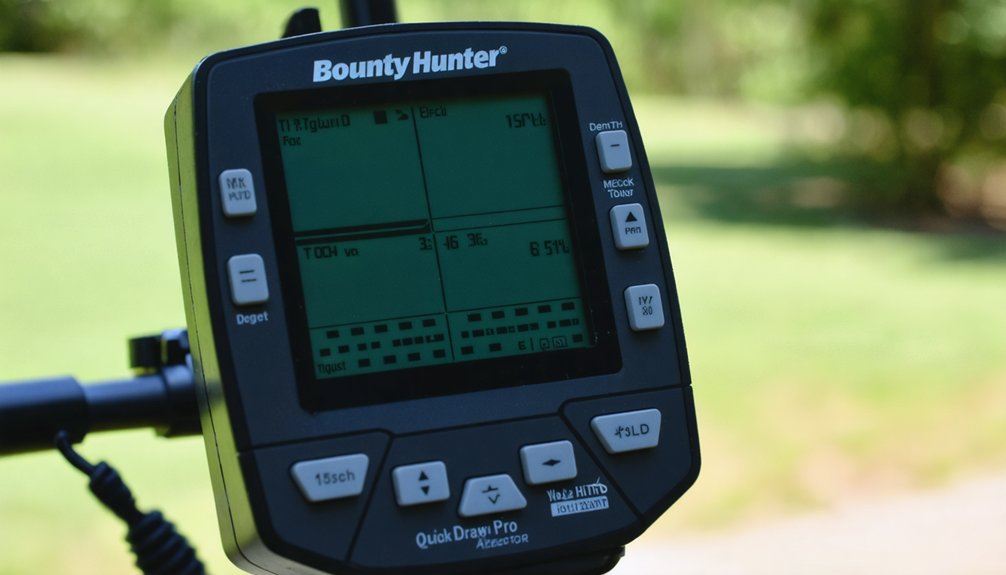 touch pad lcd target identification