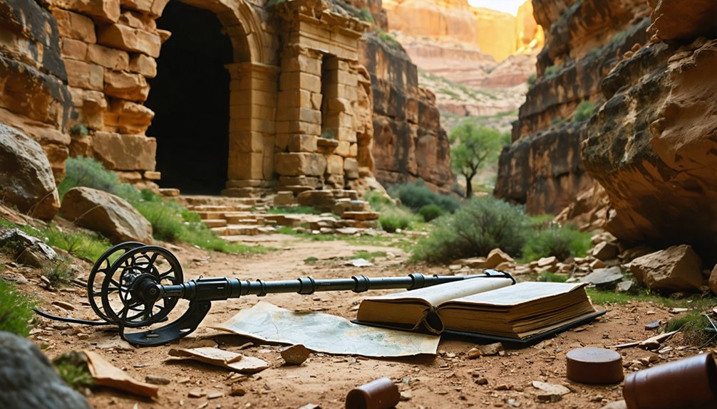 treasure hunting historic locations