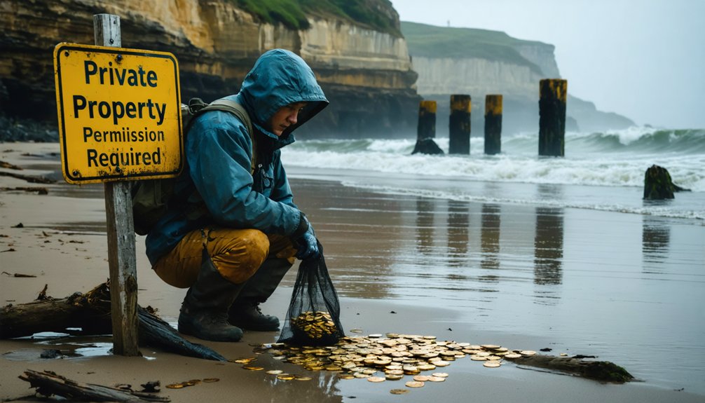 treasure hunting location permissions