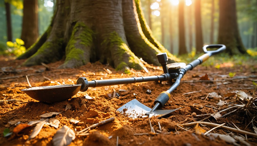 treasure hunting with detectors