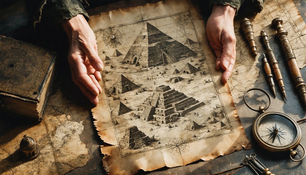 treasure maps of antiquity