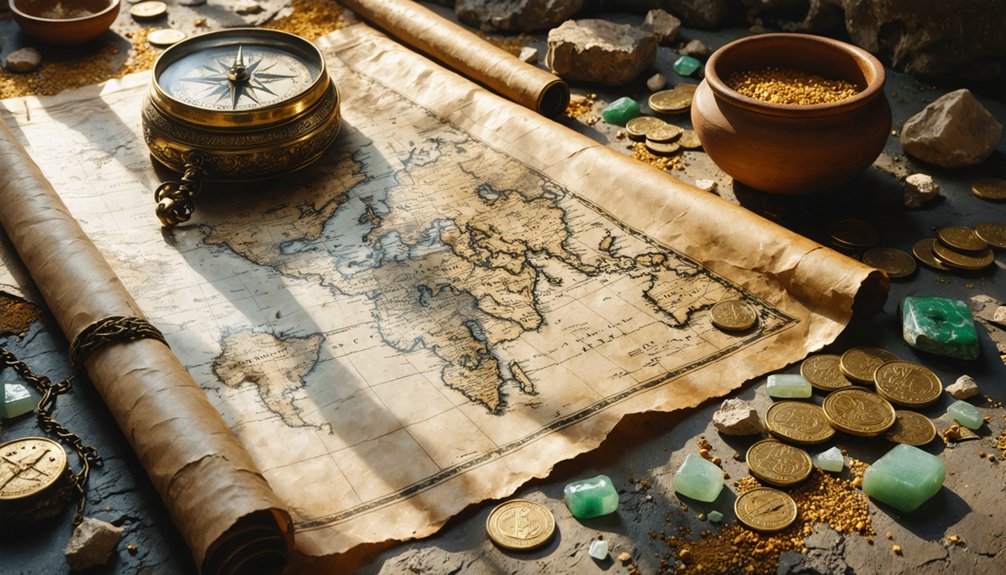 treasure maps of antiquity