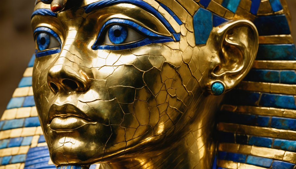tutankhamun s exquisite funerary mask
