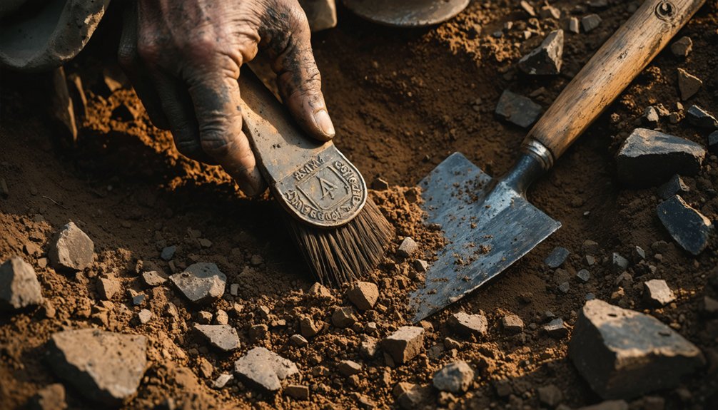 unearthing historical artifacts