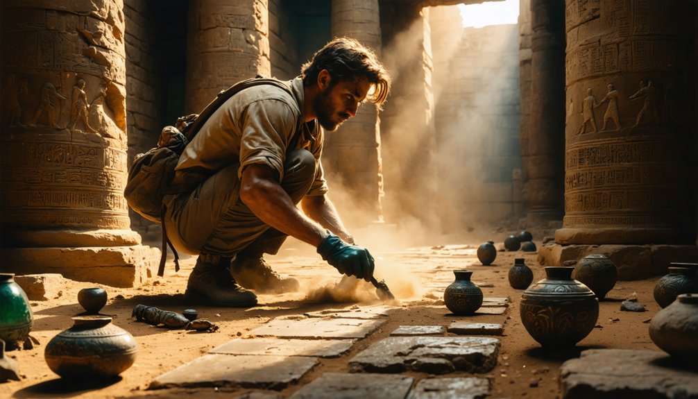 unearthing lost ancient treasures