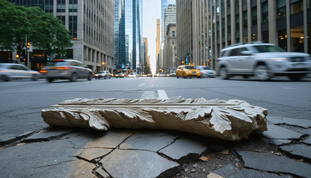 urban landscapes conceal relics