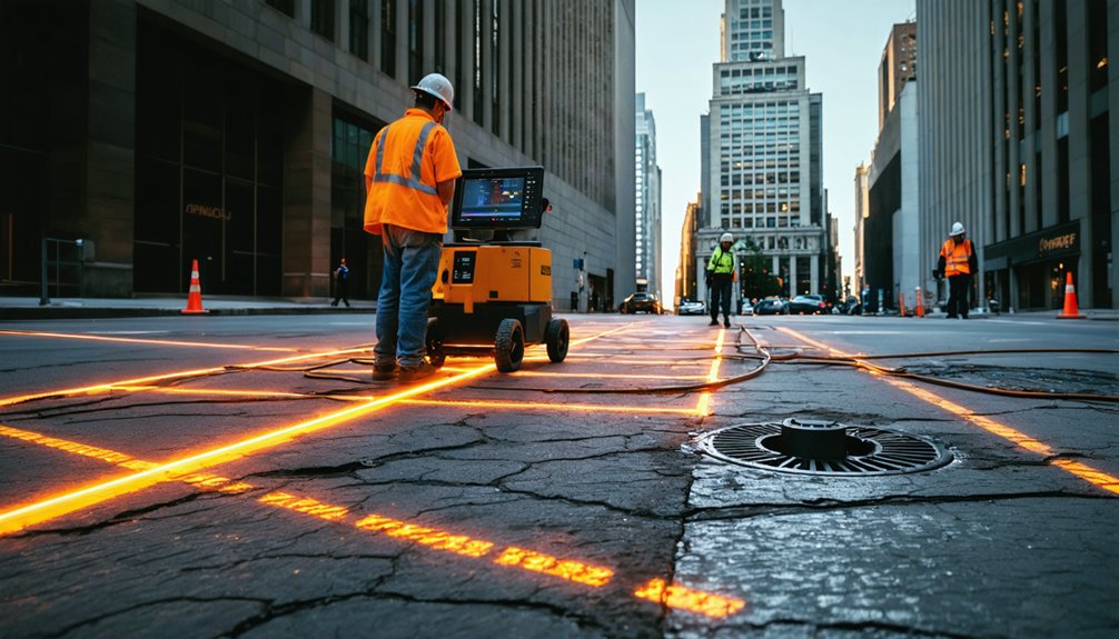 urban underground tunnel detection