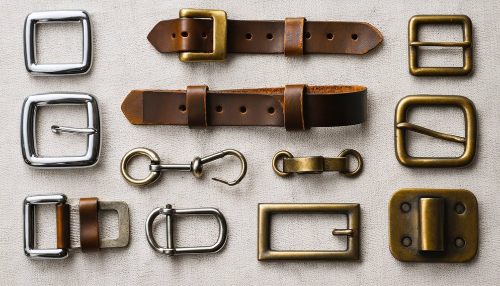 versatile buckles in clothing