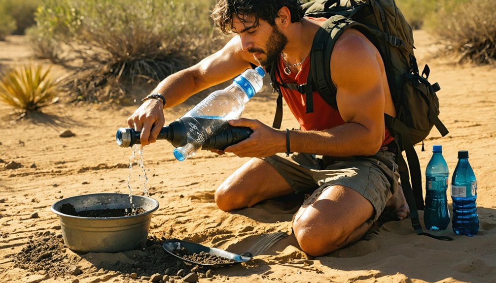 water management for detection