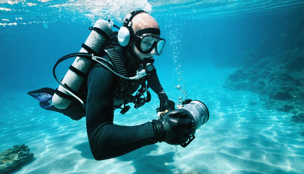 waterproof headphones for detecting