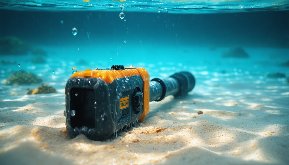 waterproof metal detectors available
