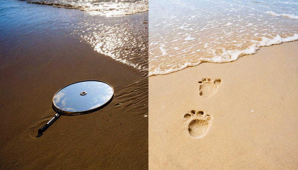 wet sand vs dry sand