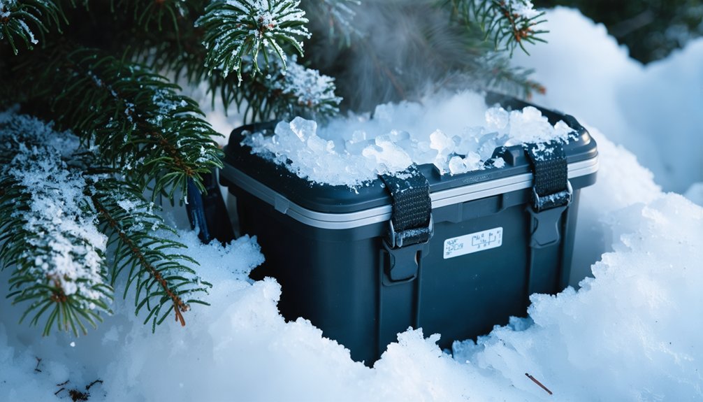 winter geocaching specialized equipment