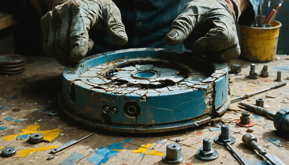 abandon field repairs seek professional intervention