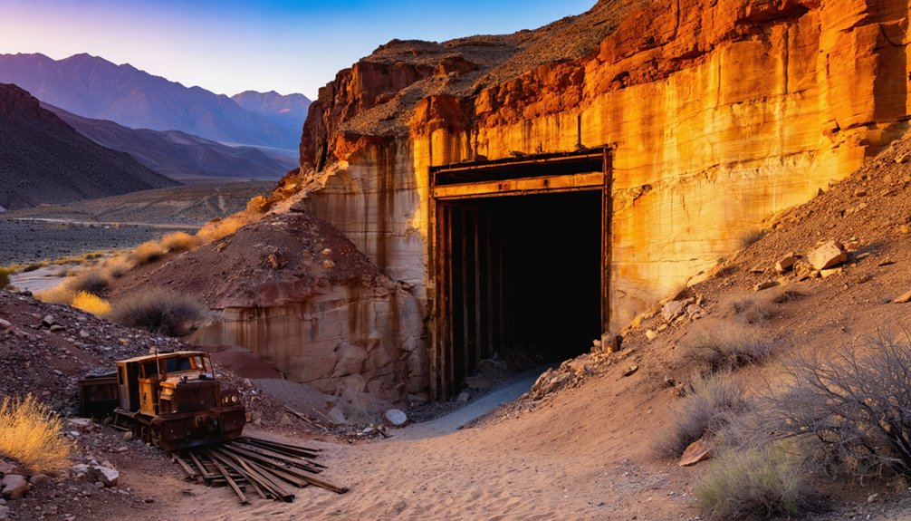 abandoned mine nevada location