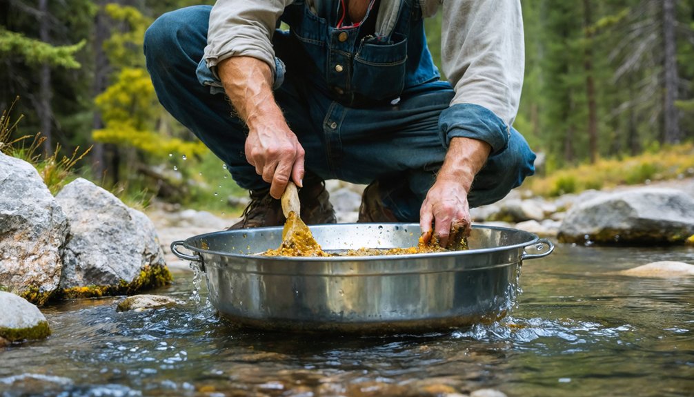 access established gold claims