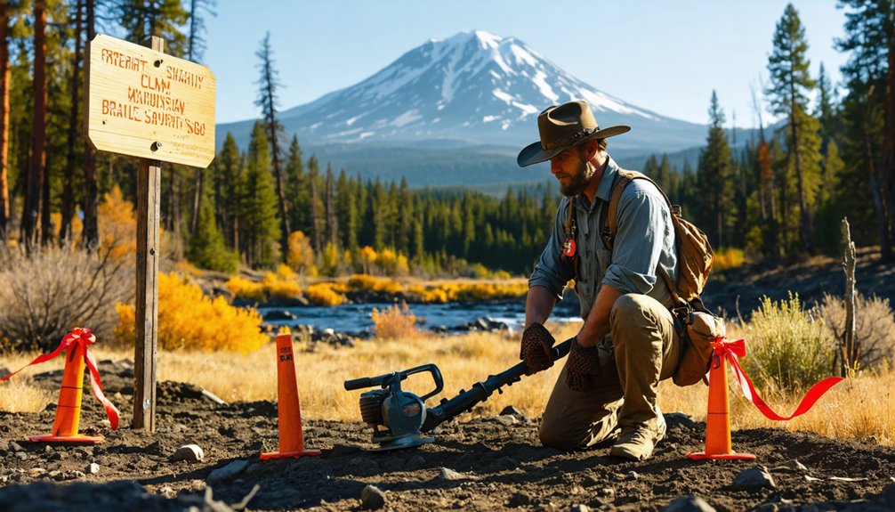 active mining claim boundaries