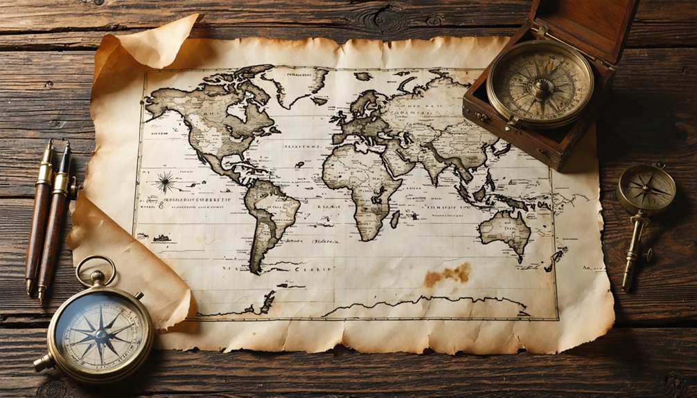 ancient map creation techniques