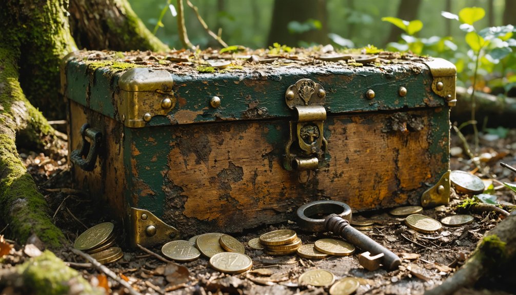 ancient noble treasure chest