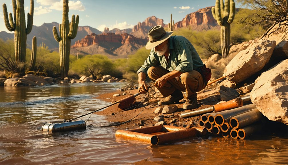 arizona fishing treasure hunting