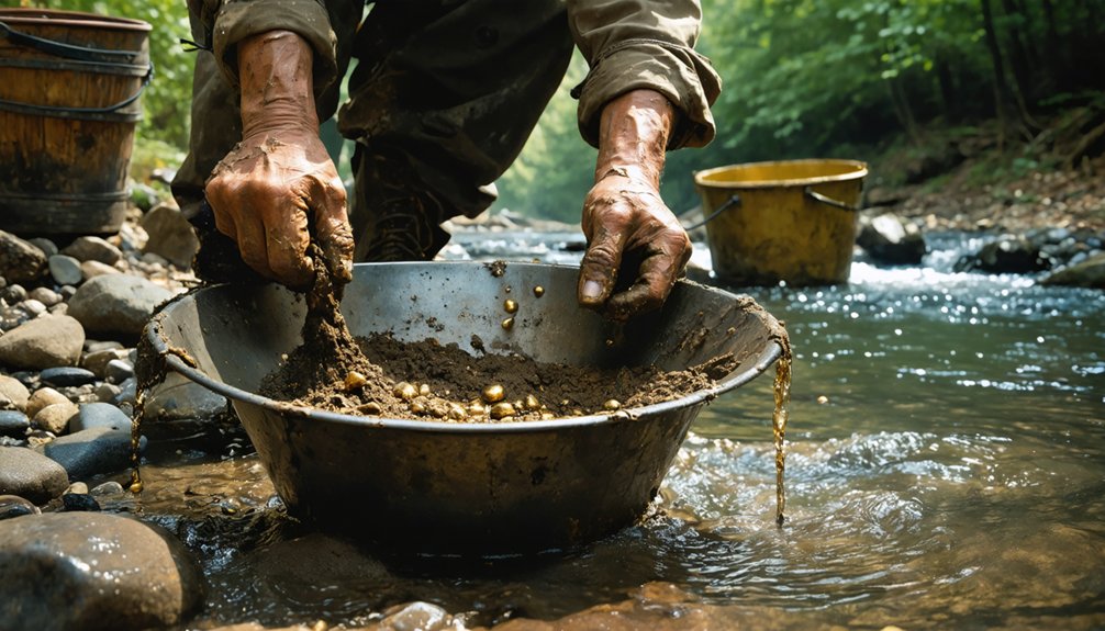 assessing gold prospecting value
