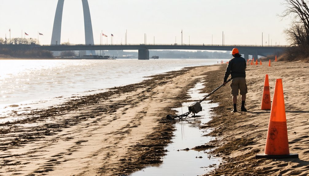 authorized beach metal detecting