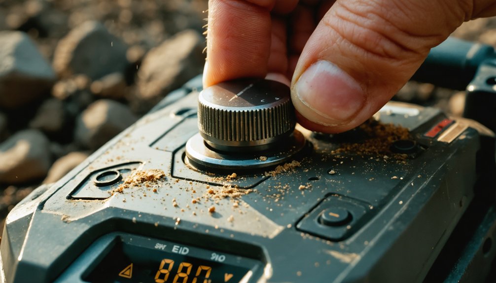 automatic ground mineral analysis