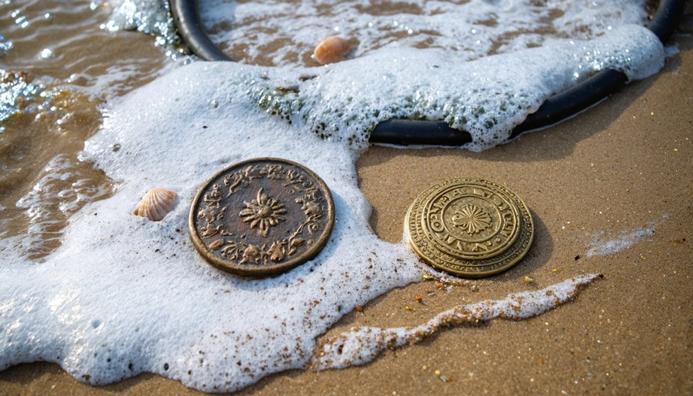 beach metal detector discoveries