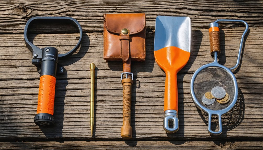 beginner metal detecting gear