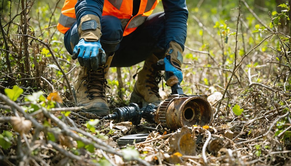 beware hidden ground hazards